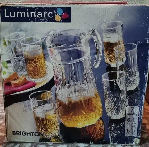 پارچ و لیوان فرانسوی|ظروف سرو و پذیرایی|قم, آذر (نکویی)|دیوار