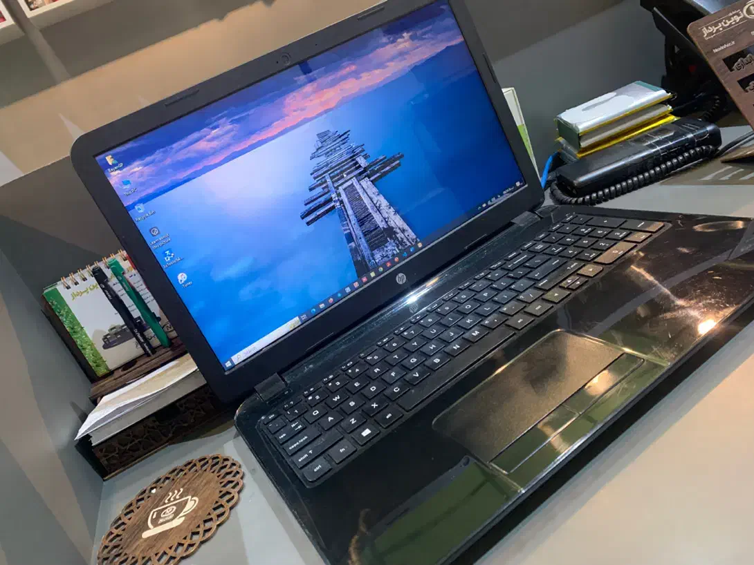 لپتاپ لبتاب اچ پی Hp 15 notebook و موس اصلی|رایانه همراه|مشهد, کوثر|دیوار