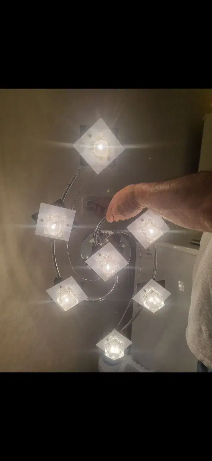 لوستر سقفی|لوستر و چراغ آویز|ارومیه, |دیوار