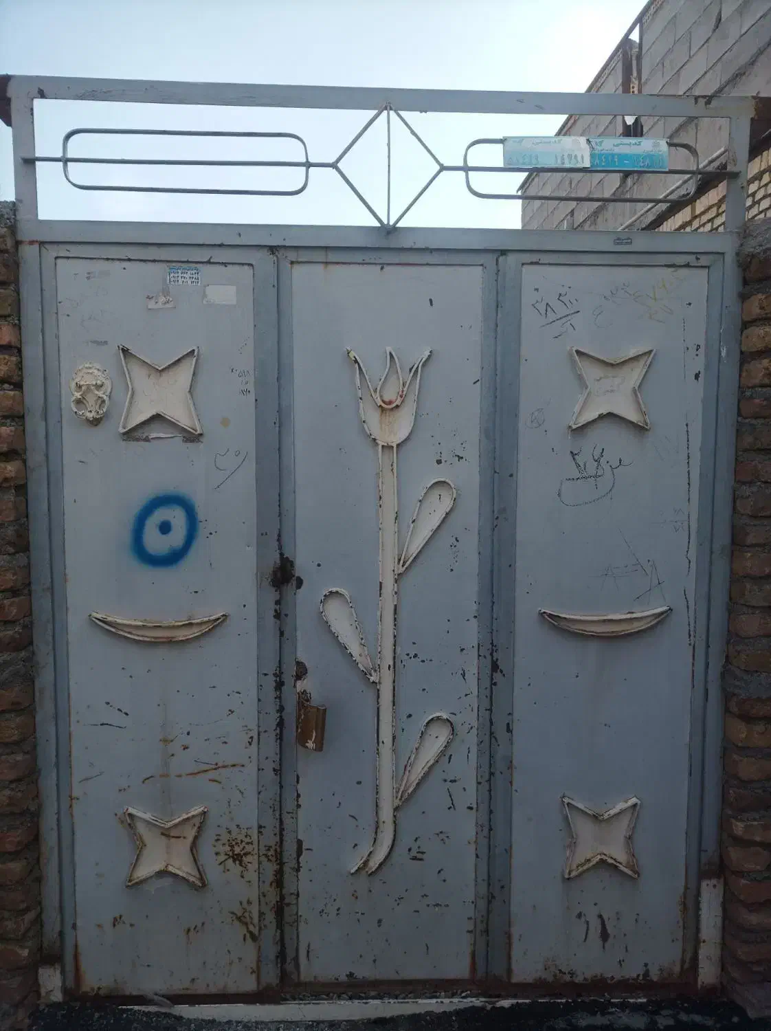 درب آهنی|مصالح و تجهیزات ساختمان|فیرورق, |دیوار