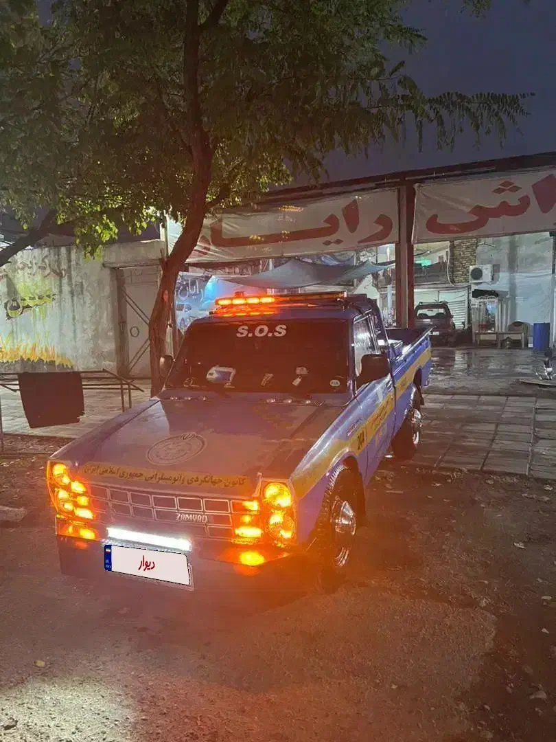 نیسان جرثقیل یدک کش|خودرو سواری و وانت|رشت, باهنر|دیوار