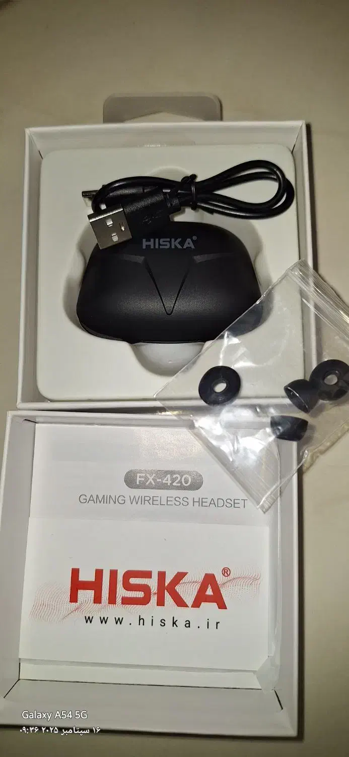 هندزفری هیسکا fx420|لوازم جانبی موبایل و تبلت|شیراز, شهرک والفجر|دیوار