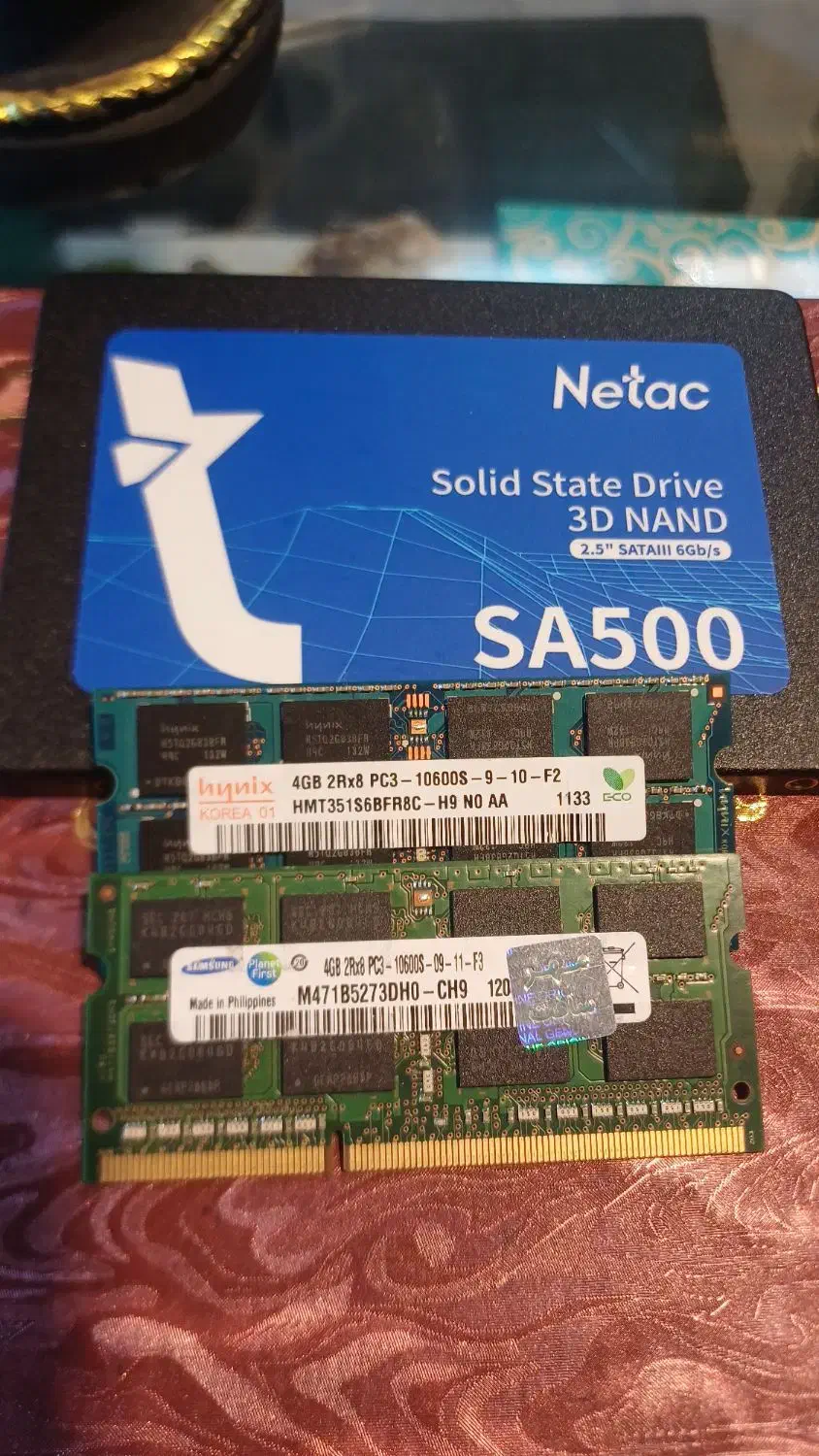 رم 4گیگ ۲ عدد|قطعات و لوازم جانبی رایانه|تبریز, |دیوار