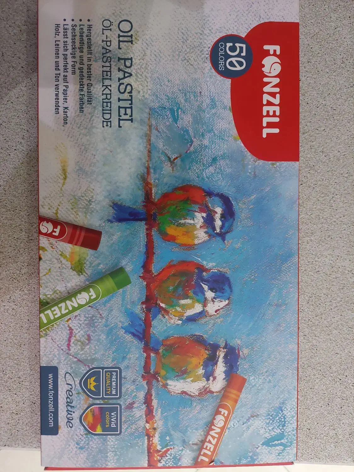 مداد پاستل روغنی ۵۰ رنگ|لوازم التحریر|تهران, دهقان|دیوار