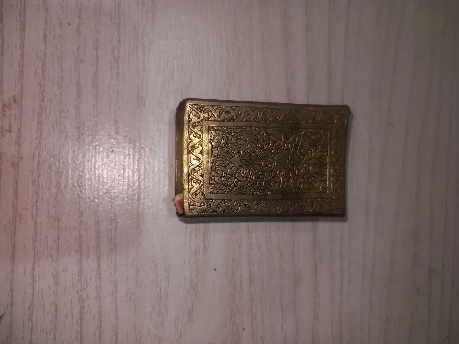 جا کبریتی برنجی|کلکسیون اشیاء عتیقه|احمدسرگوراب, |دیوار