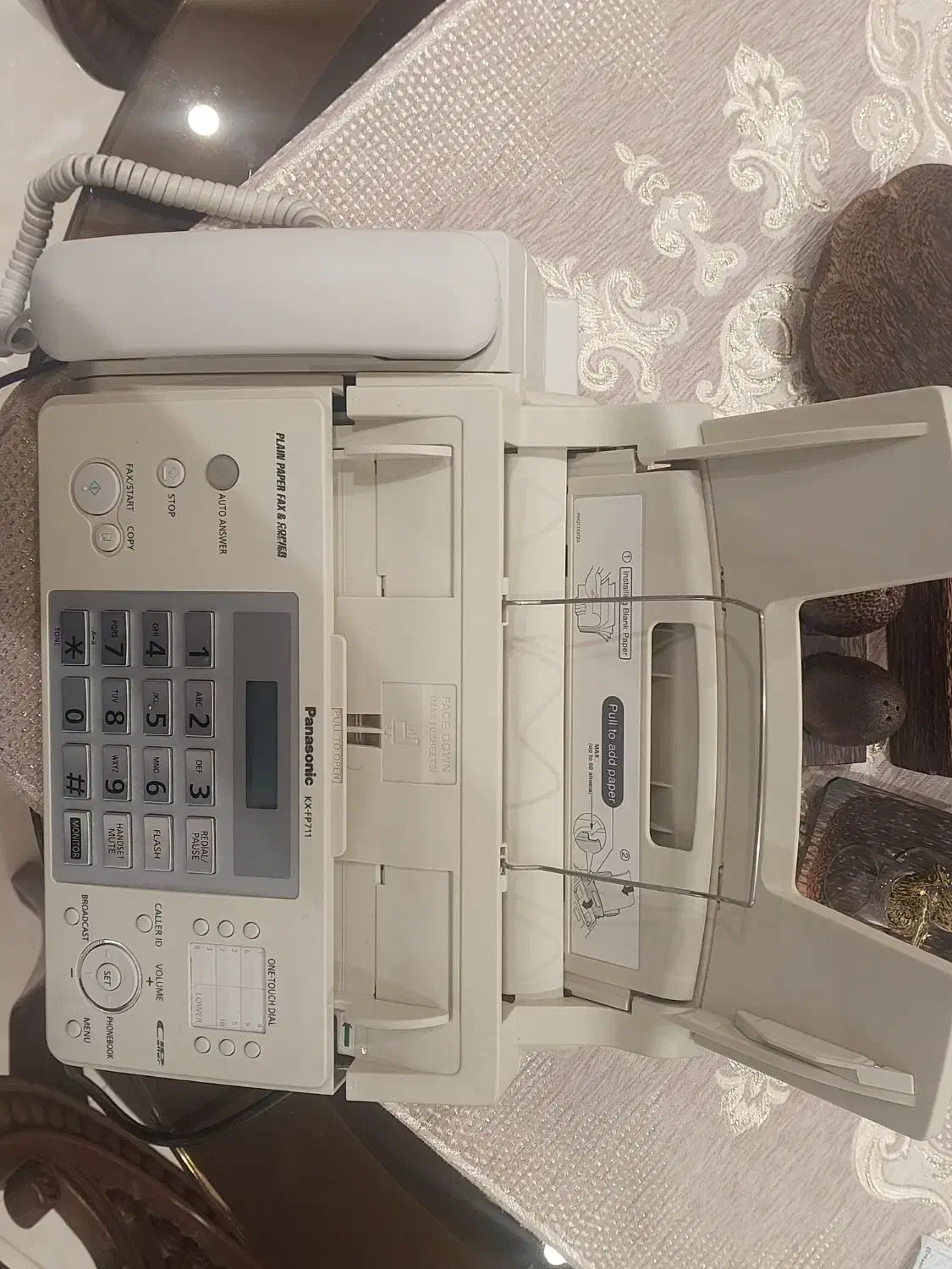 تلفن فکس پاناسونیک|پرینتر، اسکنر، کپی، فکس|کاشان, فاز ۲ ناجی آباد|دیوار