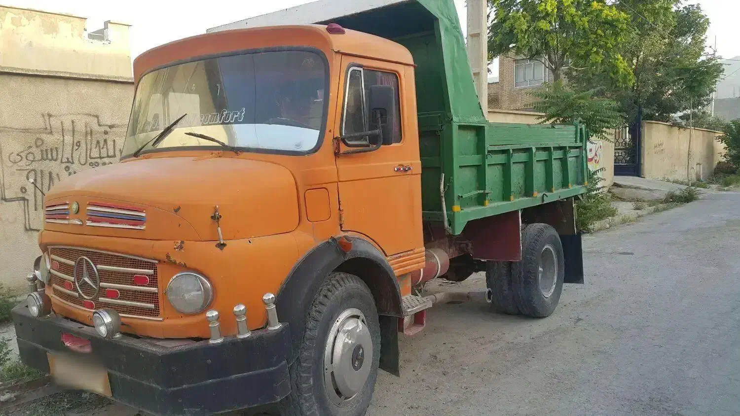 کامیون بنزکمپرسی911|خودرو سنگین|ایوان, |دیوار