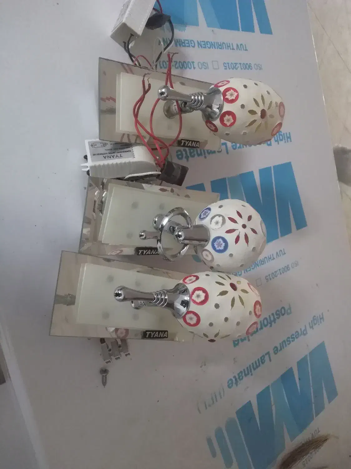 شب خواب سه عدد|چراغ خواب و آباژور|کاشان, سیفی آباد|دیوار