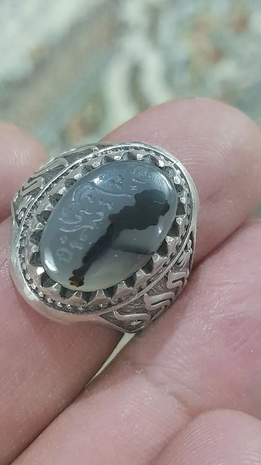 انگشتر نقره|جواهرات|آران و بیدگل, |دیوار