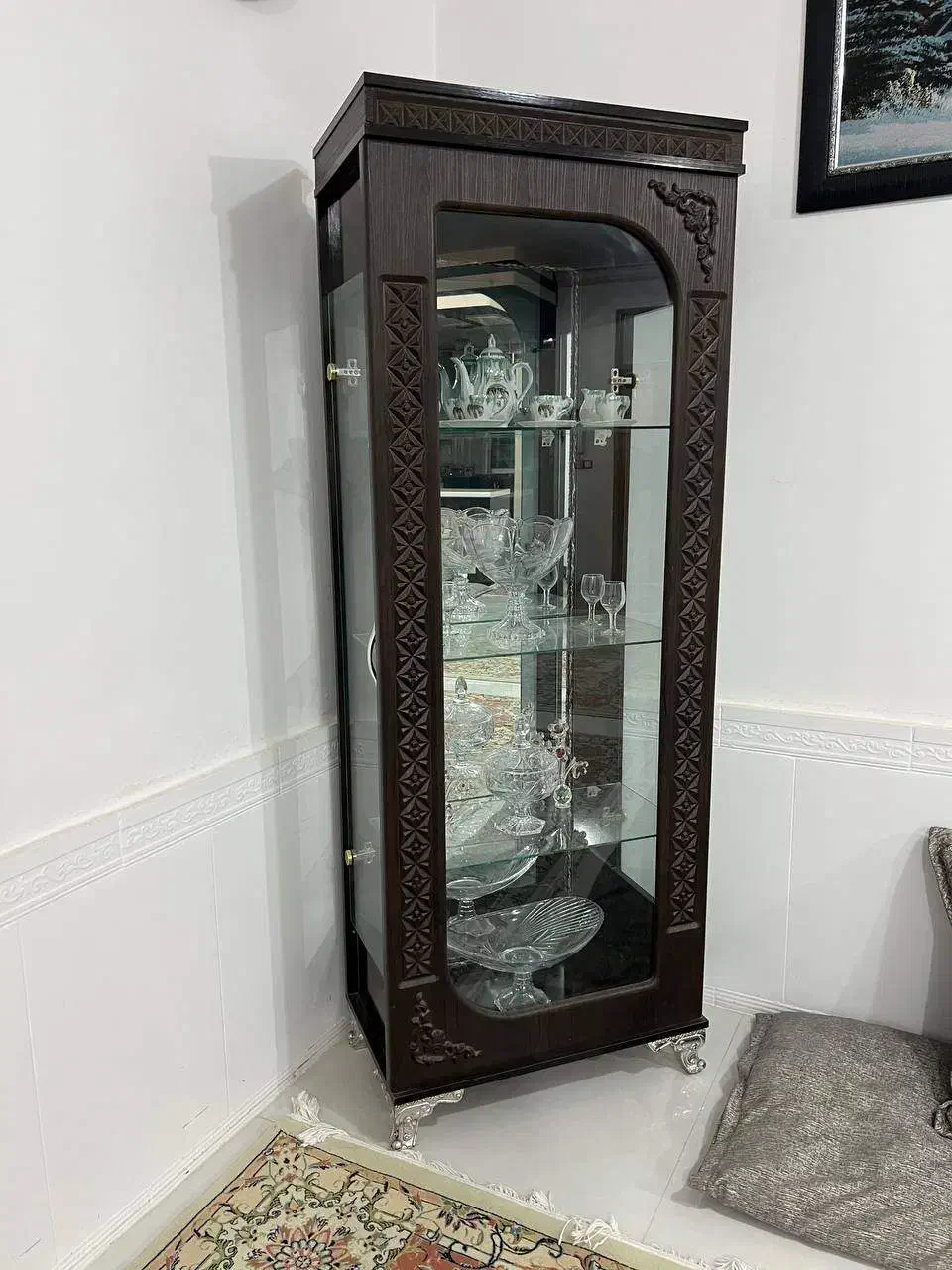 بوفه ظرف|بوفه، ویترین، کنسول|تایباد, |دیوار