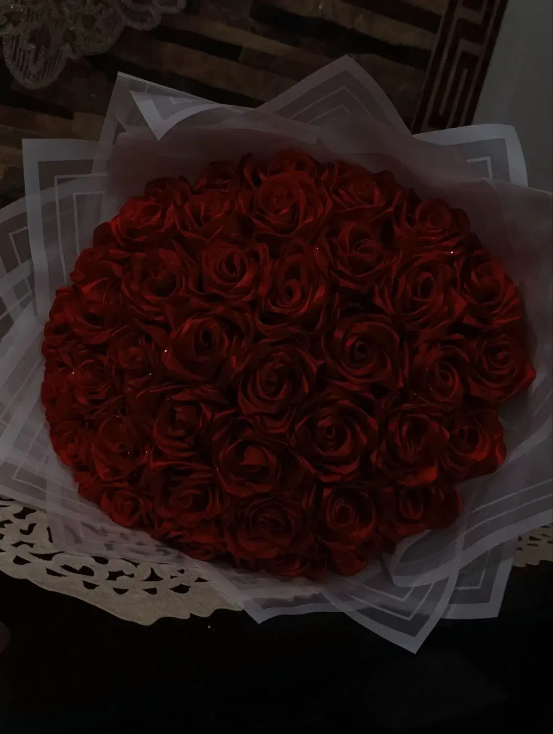 گل روبانی|گل مصنوعی|صوفیان, |دیوار