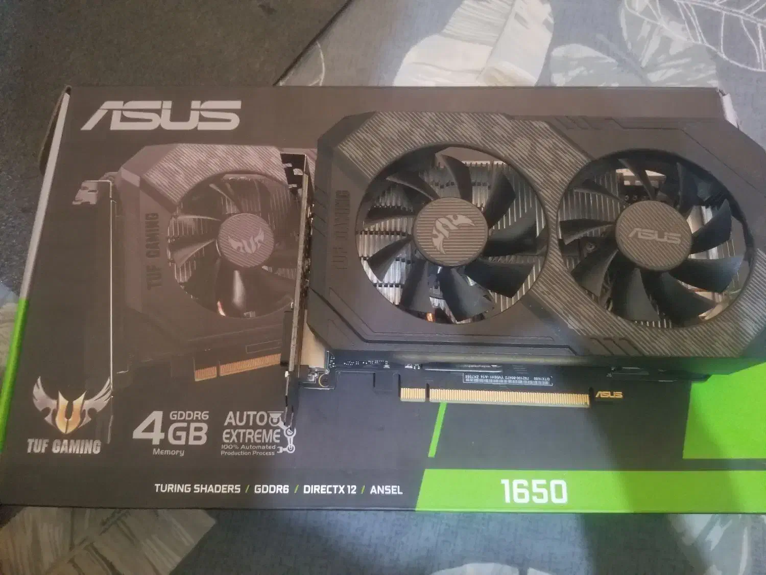 tuf 1650|قطعات و لوازم جانبی رایانه|شاهین‌شهر, خانه کارگر|دیوار