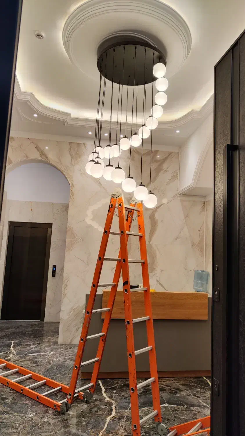 نصب لوستر|خدمات پیشه و مهارت|تهران, زنجان جنوبی|دیوار