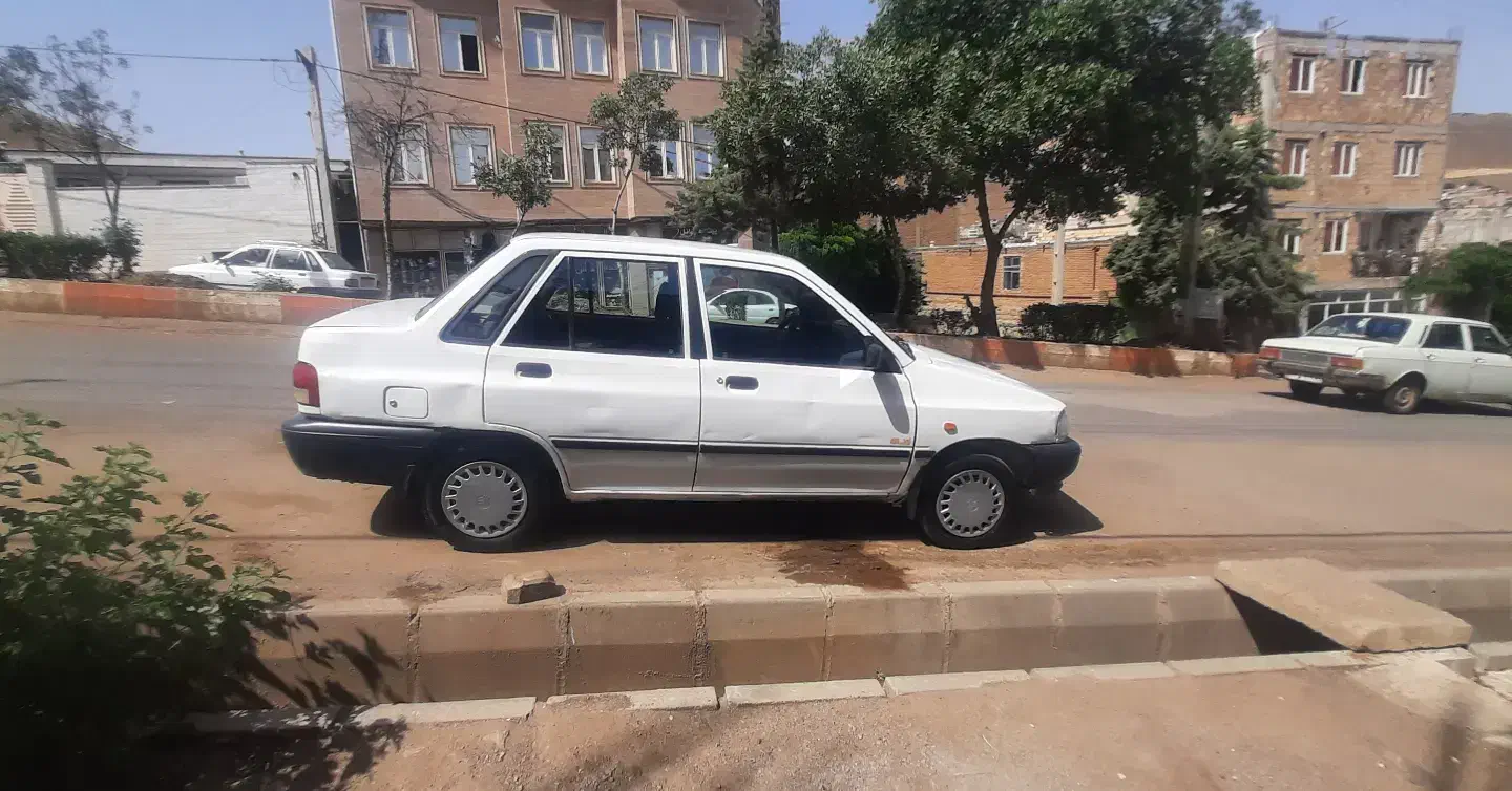 پراید صبا  ۸۸سفید دوگانه کارخانه|خودرو سواری و وانت|گرمی, |دیوار