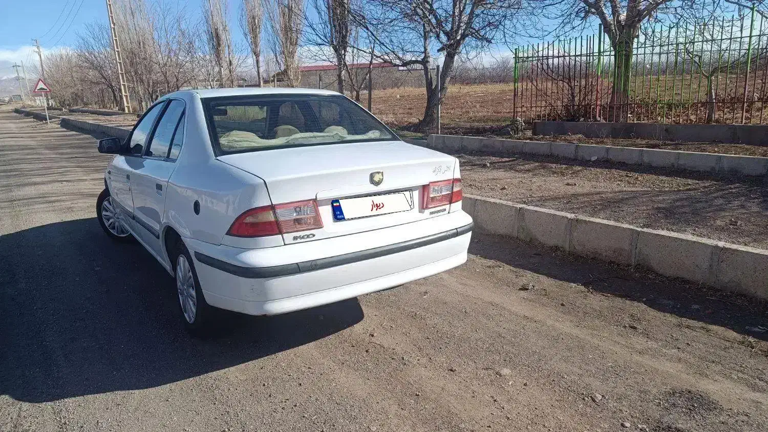 سمند ef7 مدل 92 دوگانه کارخانه|خودرو سواری و وانت|خرمدره, |دیوار