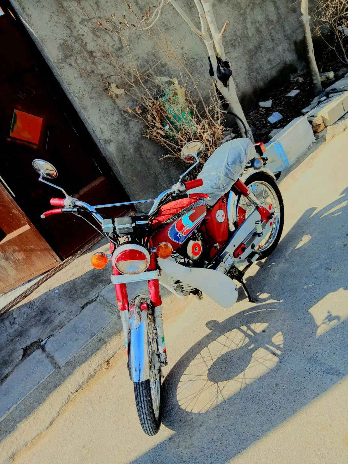 یاماها ۱۰۰ وایدی ژاپن|موتورسیکلت|جرقویه, |دیوار