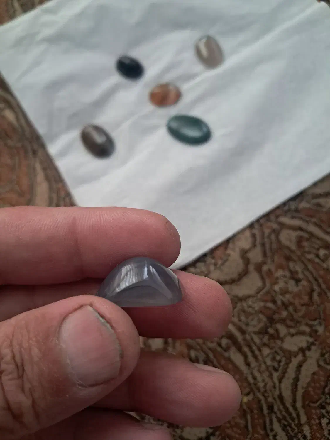 چند تا نگین انگشتر|جواهرات|زرند, |دیوار