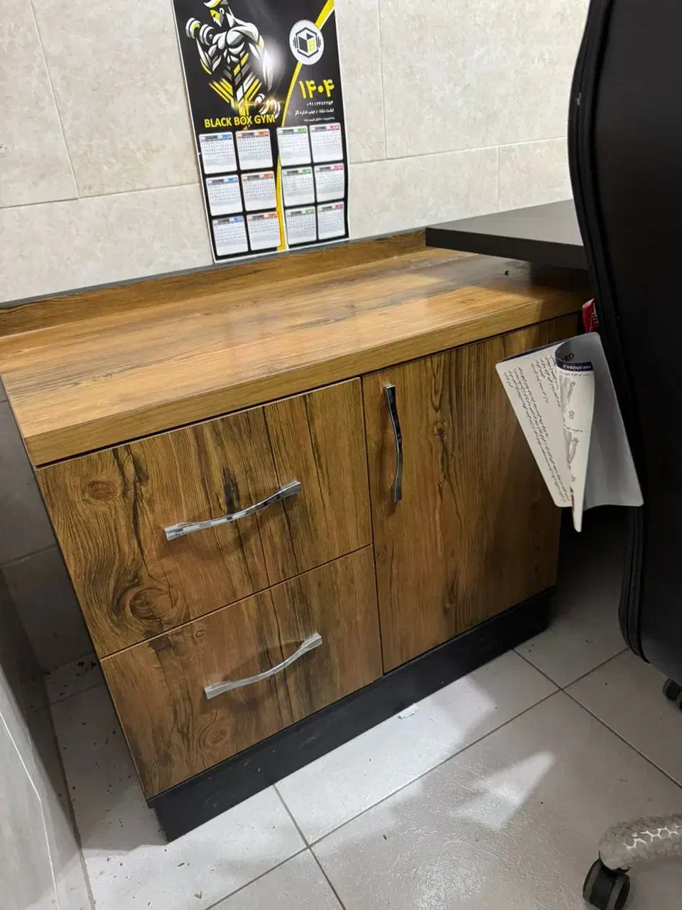 میز مدیریت ال / جادار / کاملا نو|دفتر کار|رشت, بلوار گیلان|دیوار