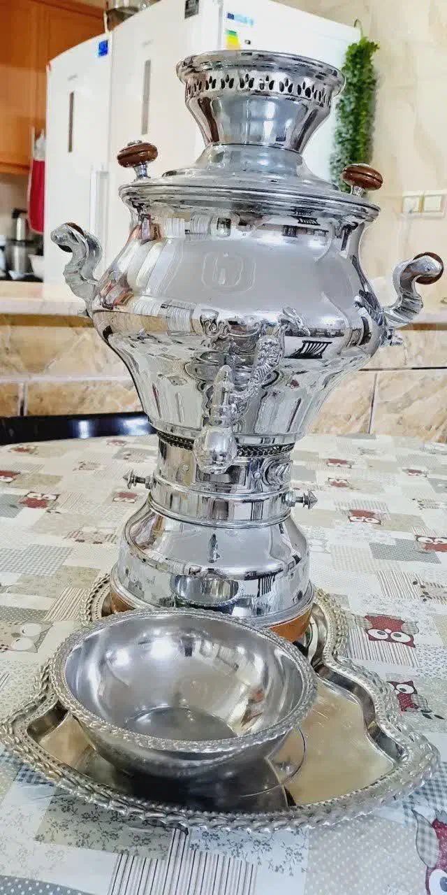 سماورگازی نو|سماور، چای‌ساز، قهوه‌ساز|قم, آزادگان|دیوار
