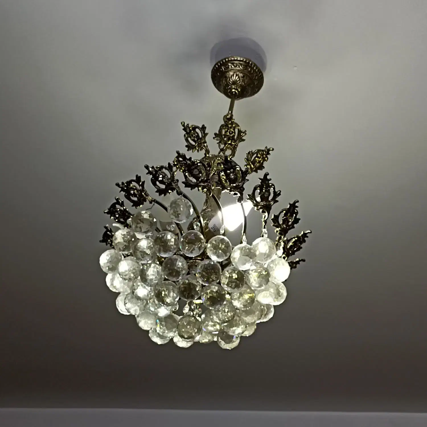 لوستر برنجی|لوستر و چراغ آویز|ورامین, ورامین|دیوار