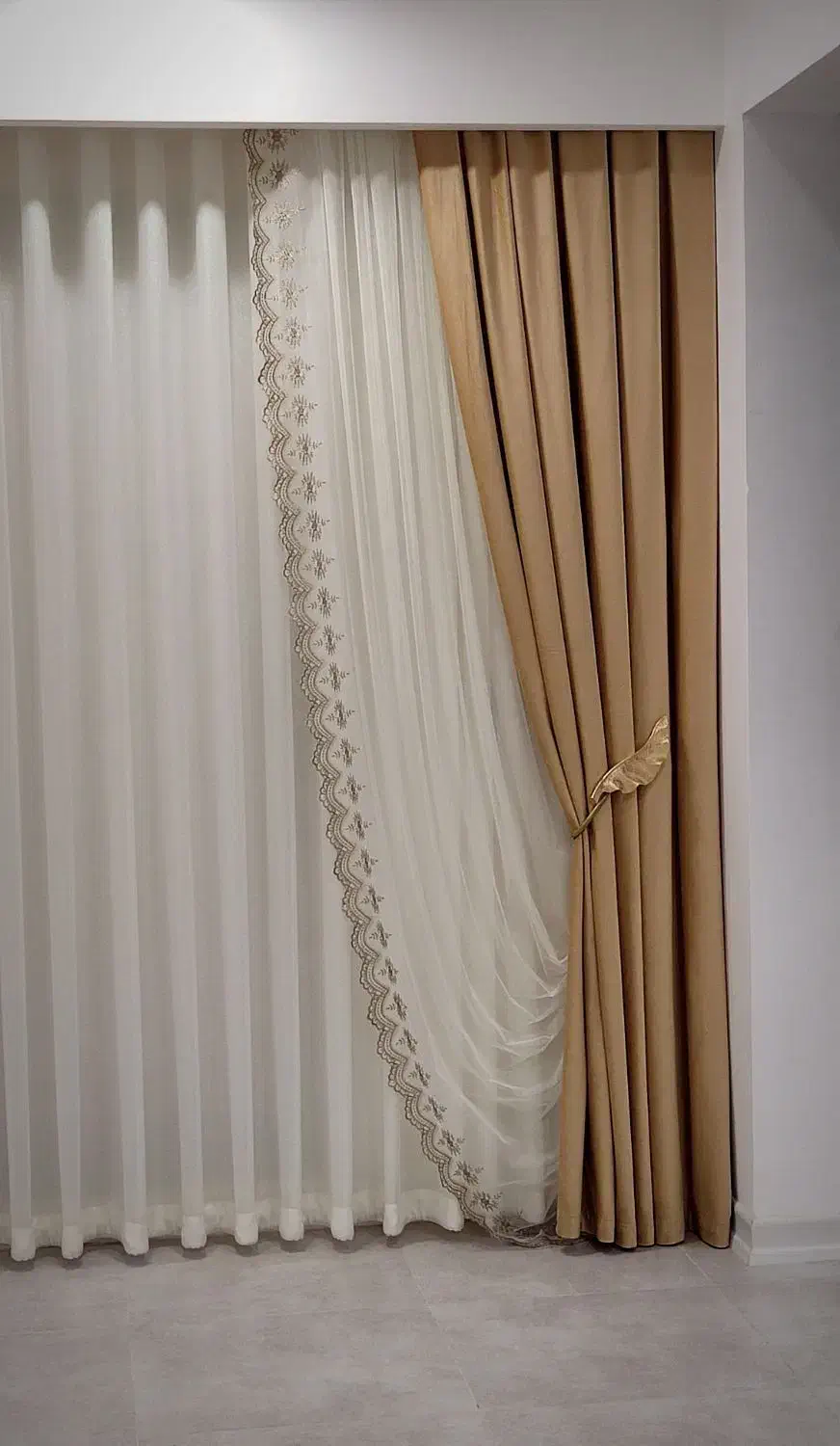 پرده نئو کلاسیک|پرده، رانر، رومیزی|یزد, |دیوار