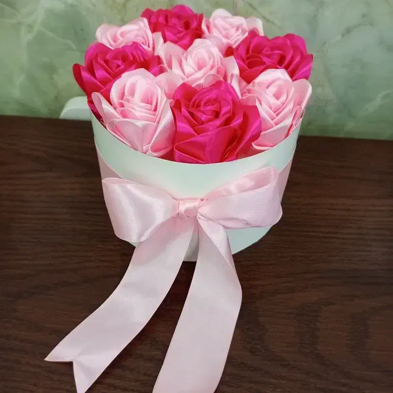 دسته گل روبانی|گل مصنوعی|آذرشهر, |دیوار