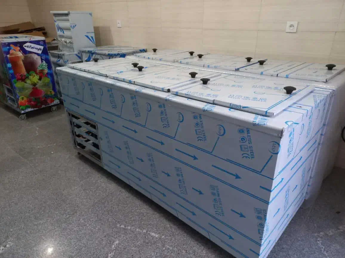 فریزر استیل طرح قدیم|فروشگاه و مغازه|قزوین, |دیوار