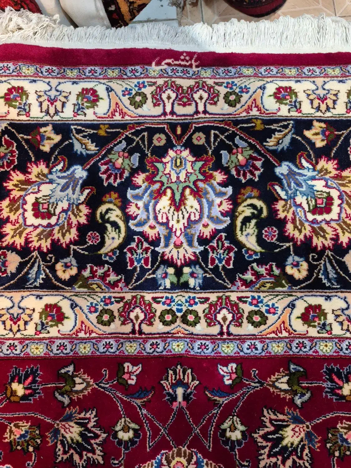 فرش دستباف ۱ تخته ۲۴ متری. گالری فرش ایران|فرش|مشهد, حجت|دیوار