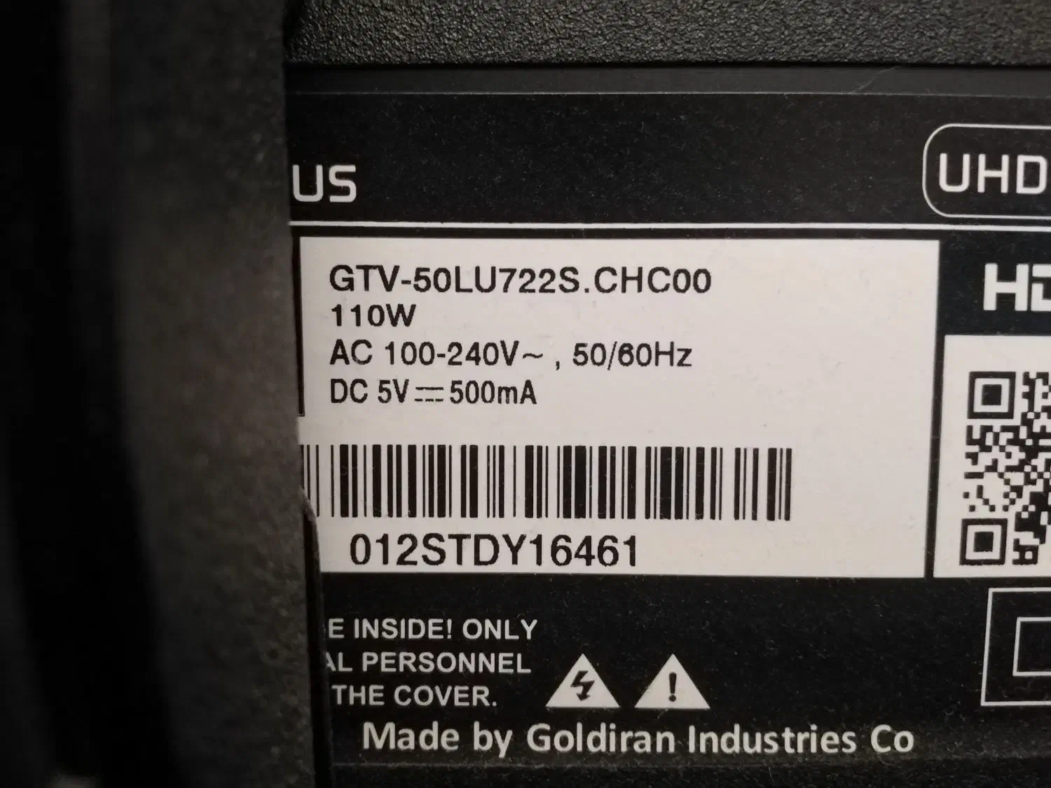 تلویزیون جی پلاس 50|تلویزیون و پروژکتور|تهران, یاخجی آباد|دیوار