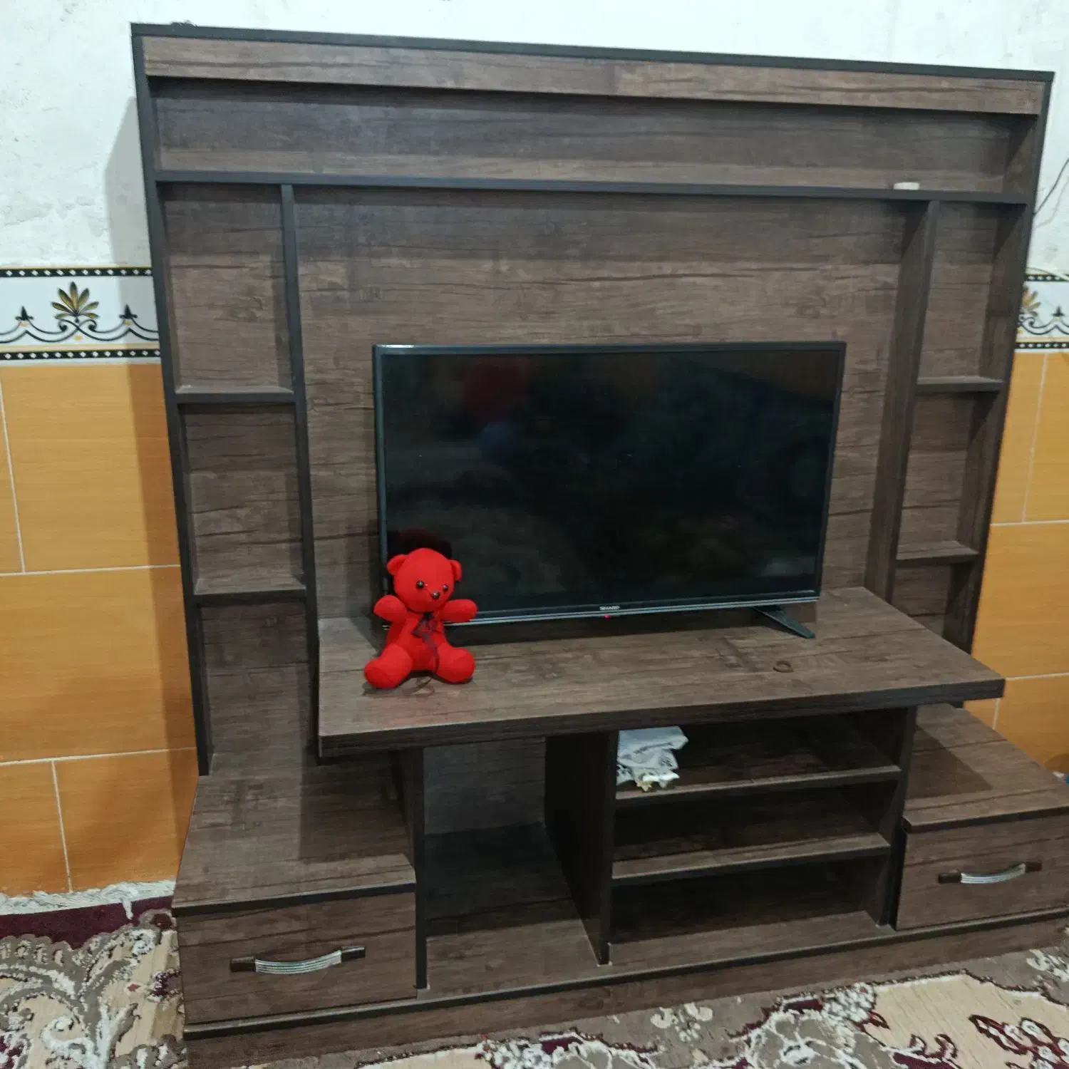 جاکفشی ومیزتلویزیون|جاکفشی، کمد، دراور|اهرم, |دیوار