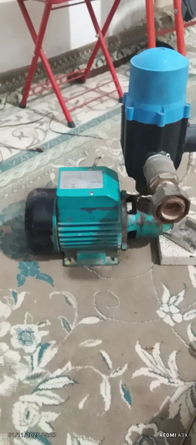 پمپ آب آپارتمانی کامل با اتومات|مصالح و تجهیزات ساختمان|گرمسار, |دیوار