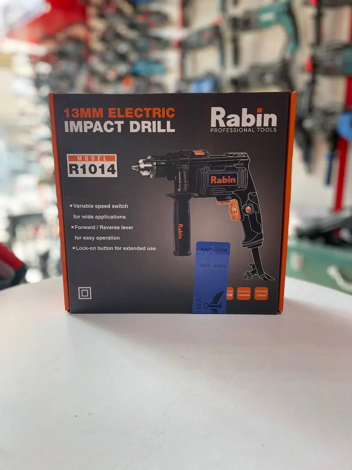 دریل ۱۳ چکشی دار رابین ۷۱۰ وات|ابزارآلات|تبریز, |دیوار