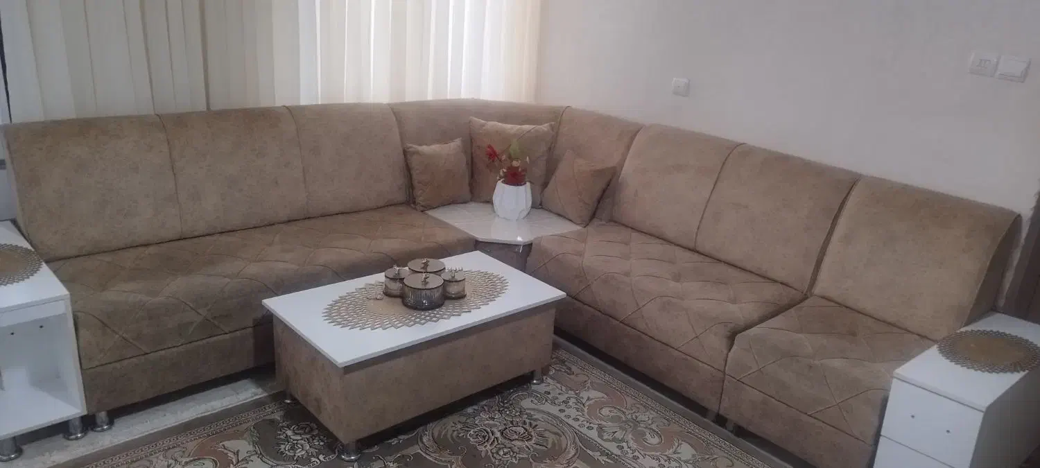 مبل راحتی ال ۷نفره|مبلمان خانگی و میز عسلی|مهرگان, |دیوار