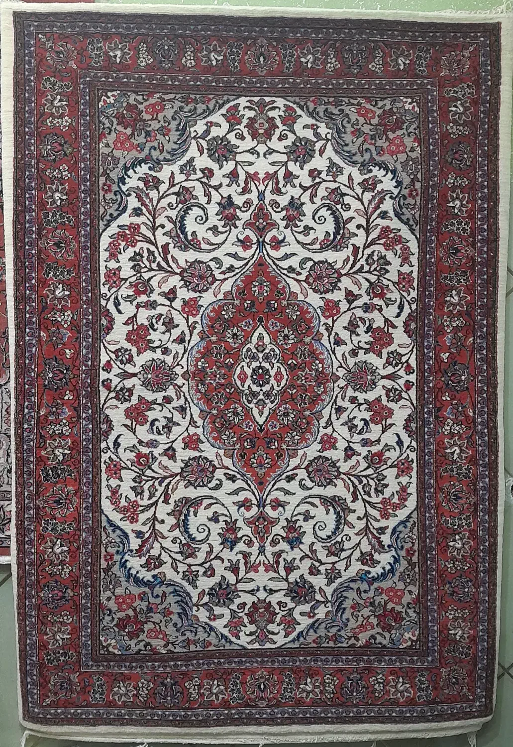 فرش دو ذرع اراک|فرش|اراک, |دیوار