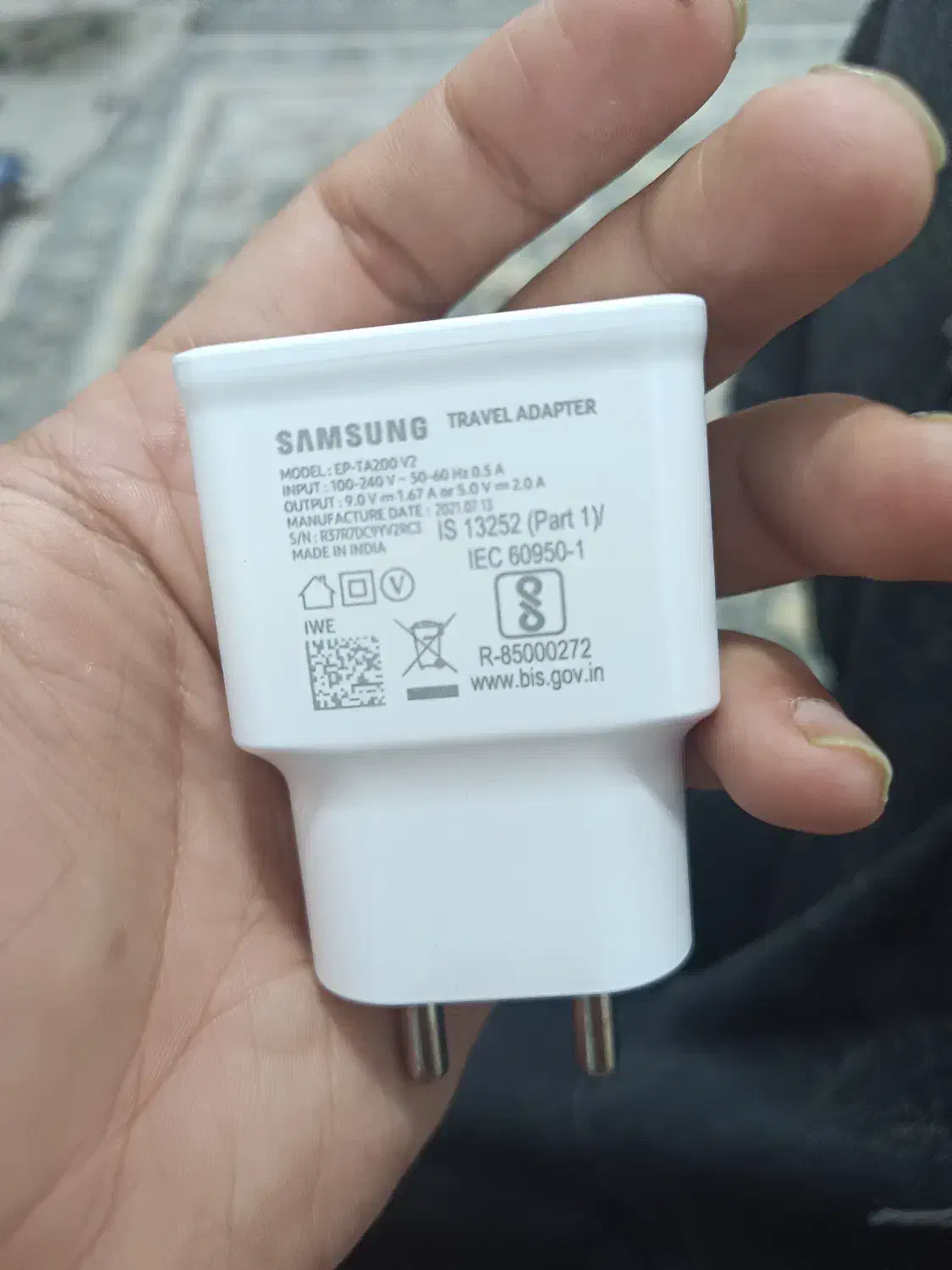 شارژر اصلی سامسونگ ۱۵وات فست شارژ|لوازم جانبی موبایل و تبلت|ساری, |دیوار