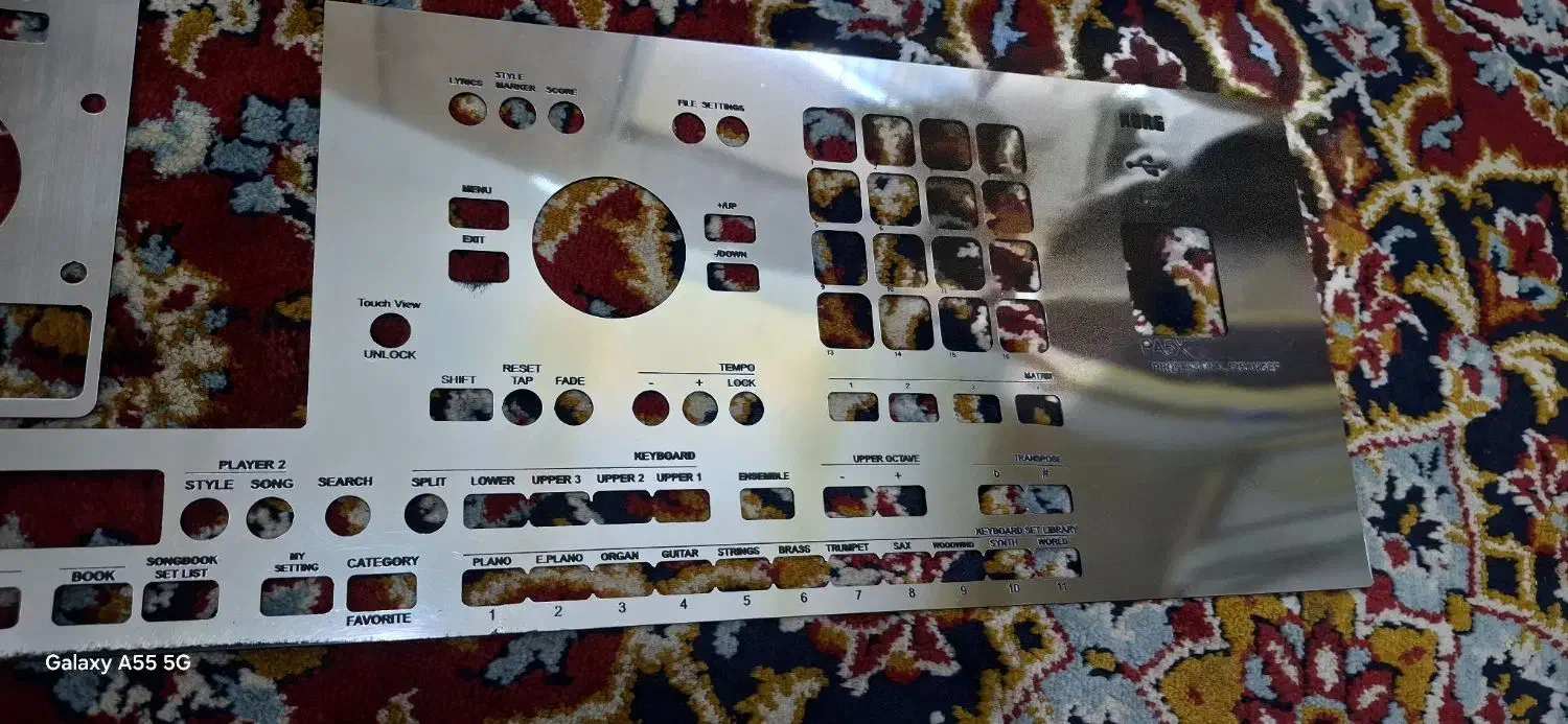 گلس کرک مدل پی آ فایو|پیانو، کیبورد، آکاردئون|خرم‌آباد, |دیوار