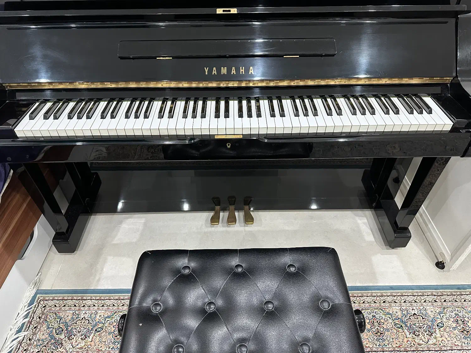 پیانو آکوستیک دیواری یاماها ارتفاع ۱۳۱ سری x|پیانو، کیبورد، آکاردئون|شیراز, قصرالدشت|دیوار