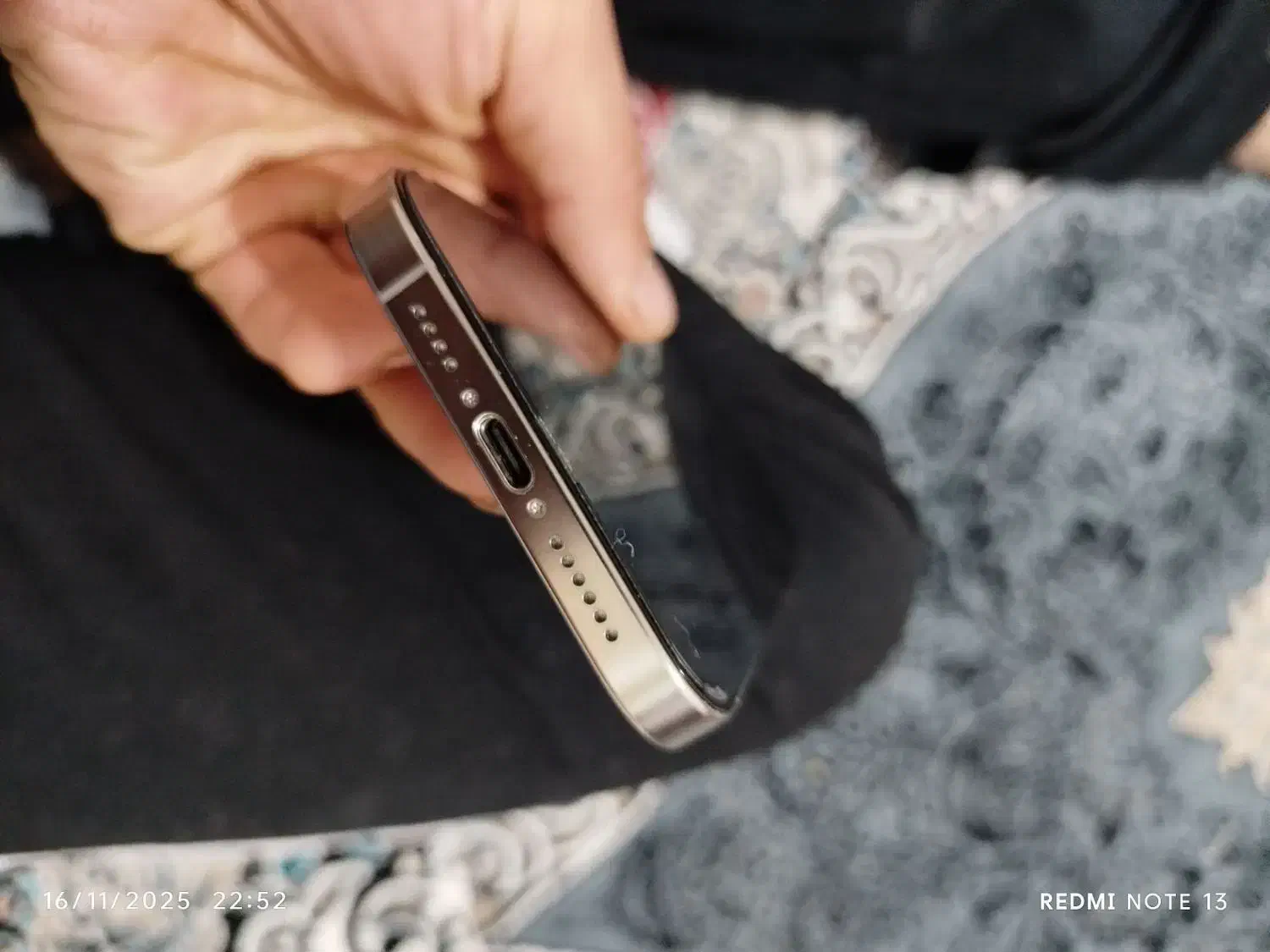 گوشی ایفون پورت سری جدید 15پرومکس|موبایل|دلیجان, |دیوار