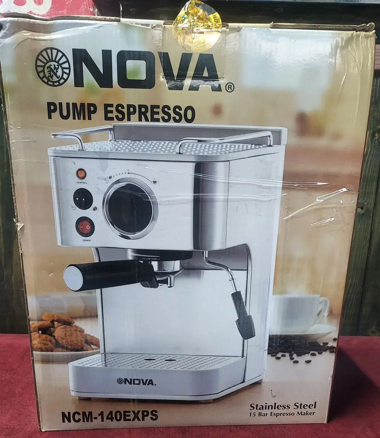 nova 140 دستگاه اسپرسو ساز اصلی|سماور، چایساز، قهوهساز|قم, زاد|دیوار