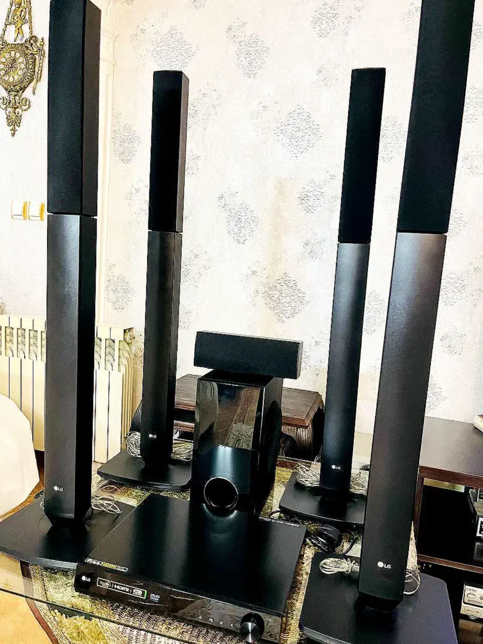 سینمای خانگی فوق تمیز LG قیمت فقط4 میلیون|سیستم صوتی خانگی|رشت, پیرسرا|دیوار