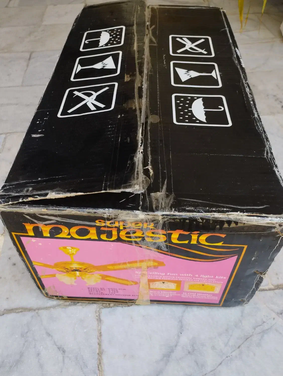 پنکه سقفی لوستر دار|پنکه و تصفیهکنندهٔ هوا|تهران, آرژانتین|دیوار