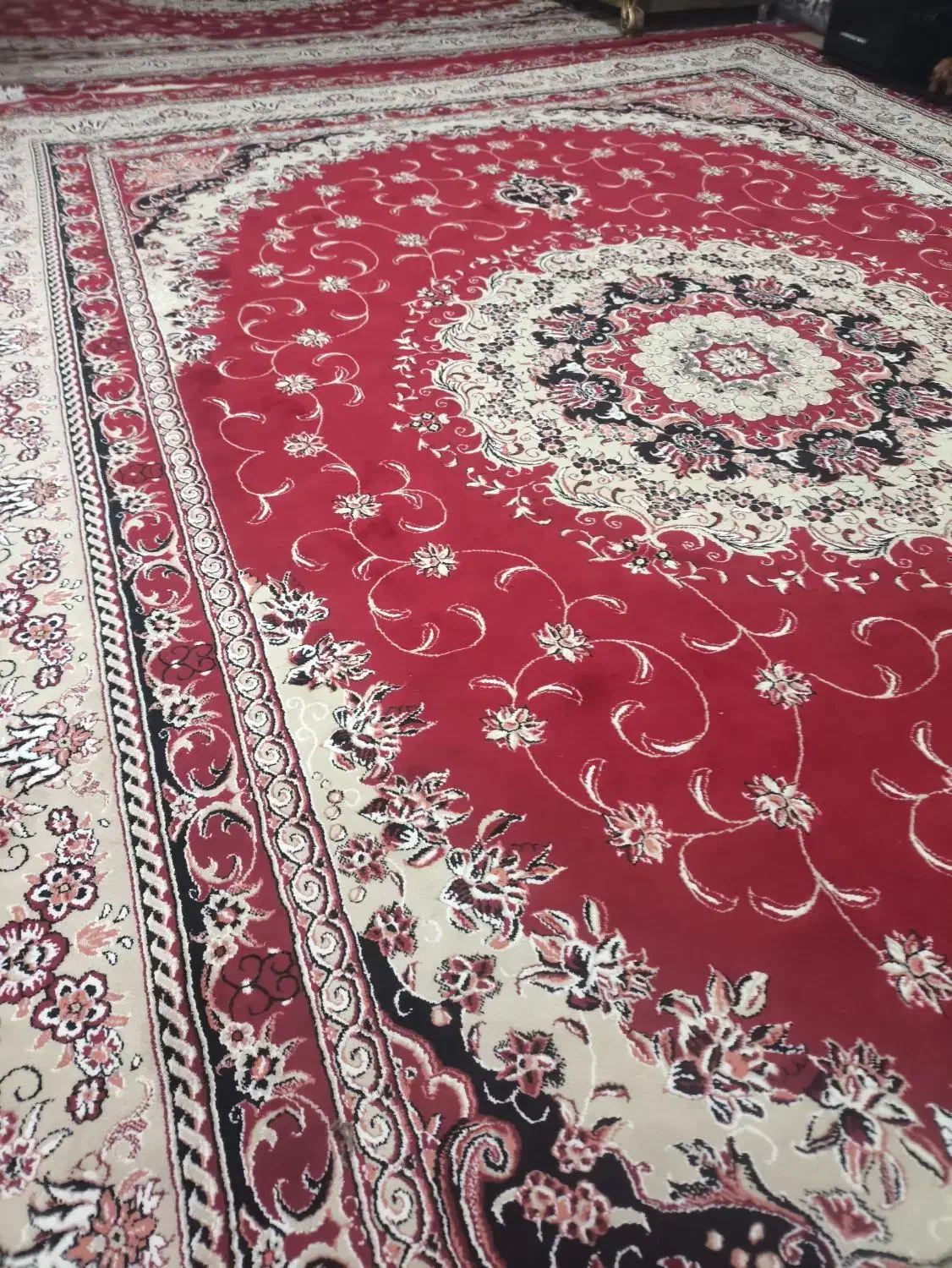 یک جفت فرش 12متری|فرش|میانه, |دیوار