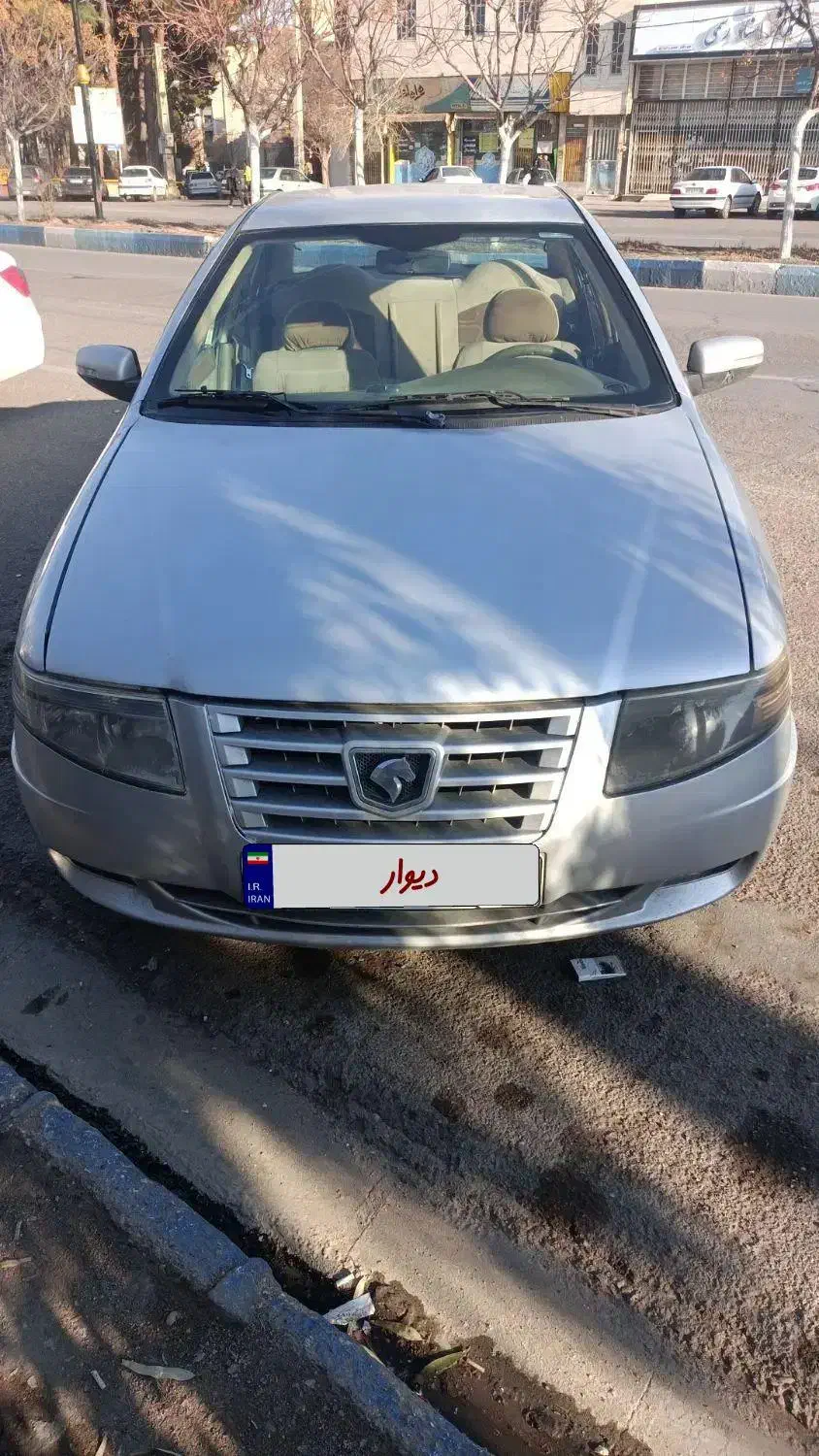 سمند EF7 دو گانه سوز کارخانه|خودرو سواری و وانت|ساوه, |دیوار