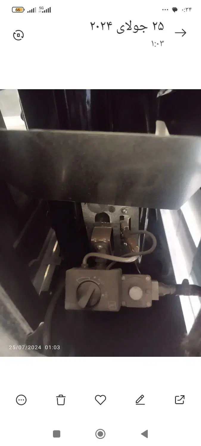 بخاری گازی نو نو|بخاری، هیتر، شومینه|اسلامشهر, مسکن مهر اسلاشهر (شهرک امام خمینی)|دیوار