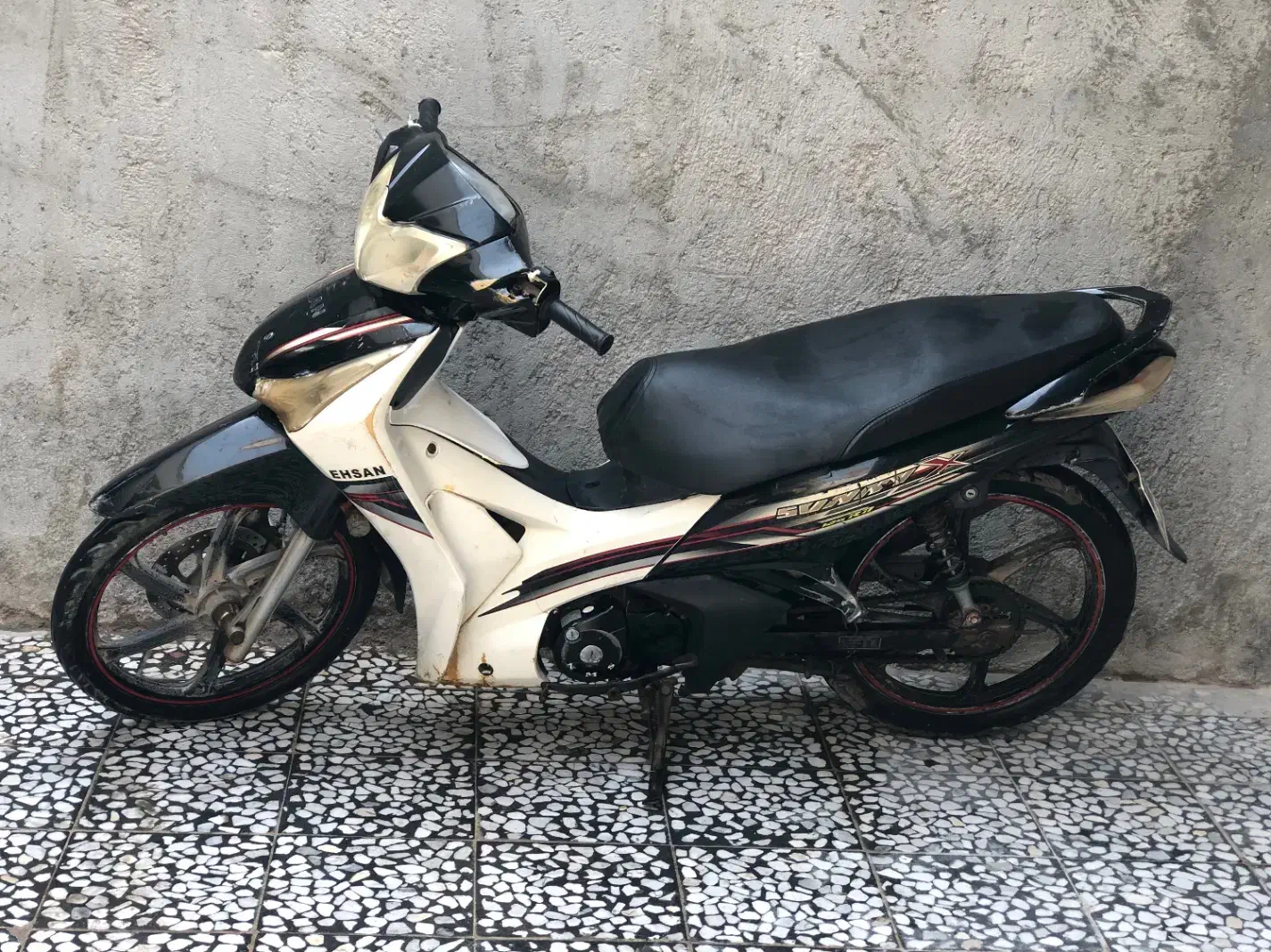 فروش فوری فوتی موتور احسان طرح ویو مدل 95 بندرلنگه|موتورسیکلت|بندرلنگه, |دیوار
