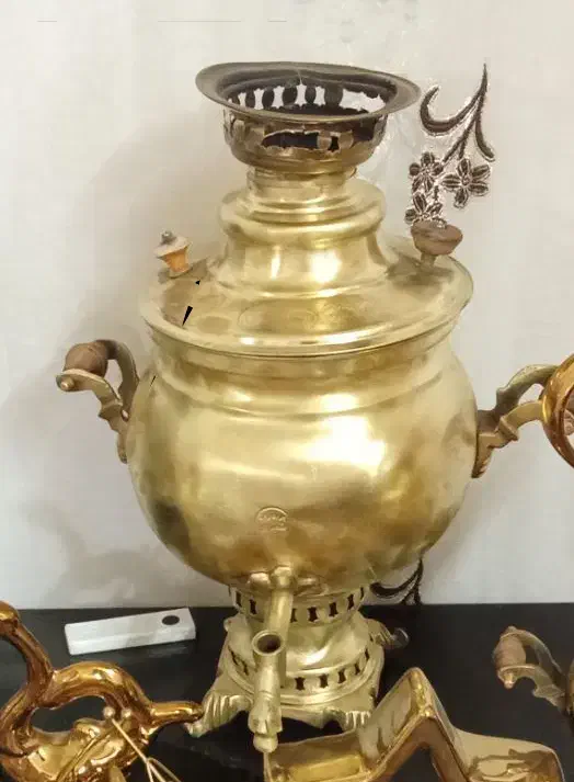 سماور زغالی برنز|کلکسیون و سرگرمی|مرند, |دیوار