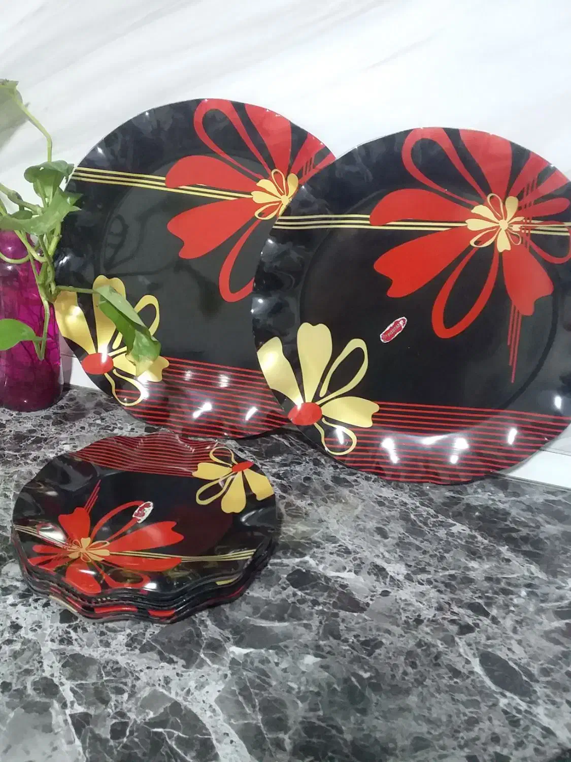 سرویس بشقاب میوه خوری|ظروف سرو و پذیرایی|کرمان, |دیوار