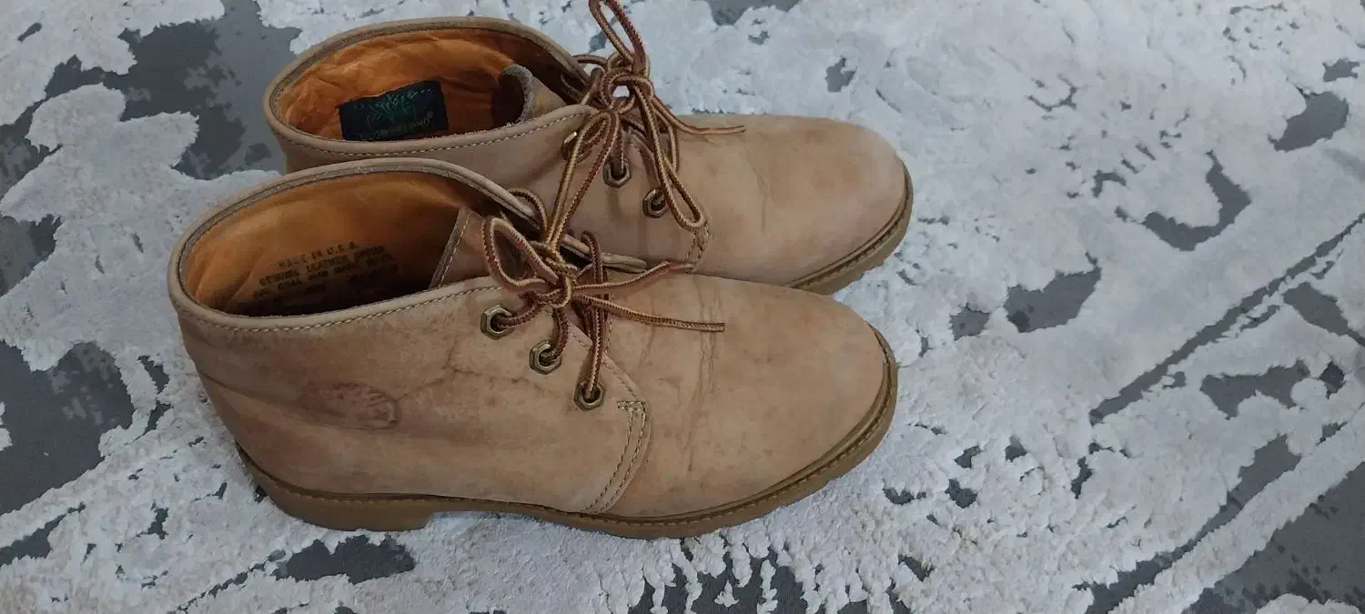 نیم بوت زنانه تیمبرلن امریکایی اصل درحد نوفقط۱۲۰۰|کیف، کفش، کمربند|پرند, فاز ۶|دیوار