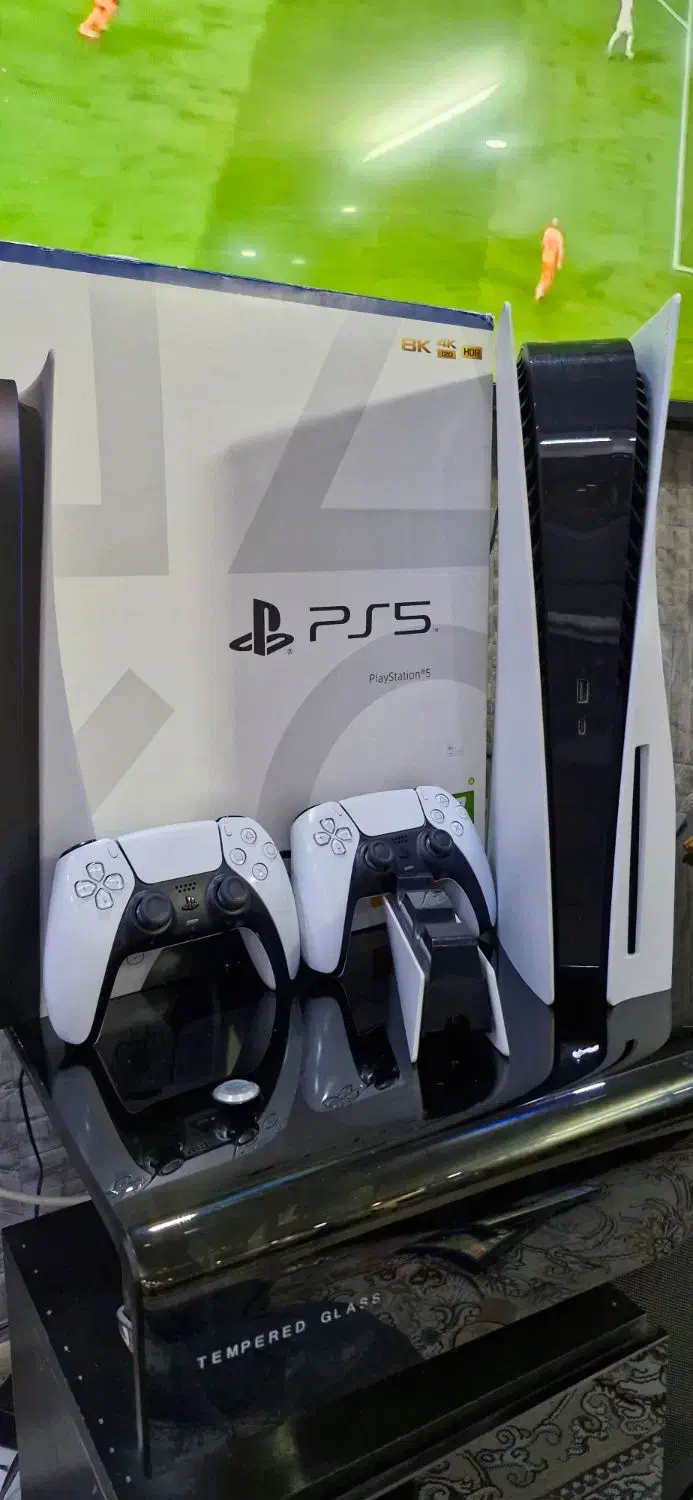 ps5 دو دسته ریجن اروپا (درحداکبند)|کنسول، بازی ویدئویی و آنلاین|تهران, تهران‌نو|دیوار