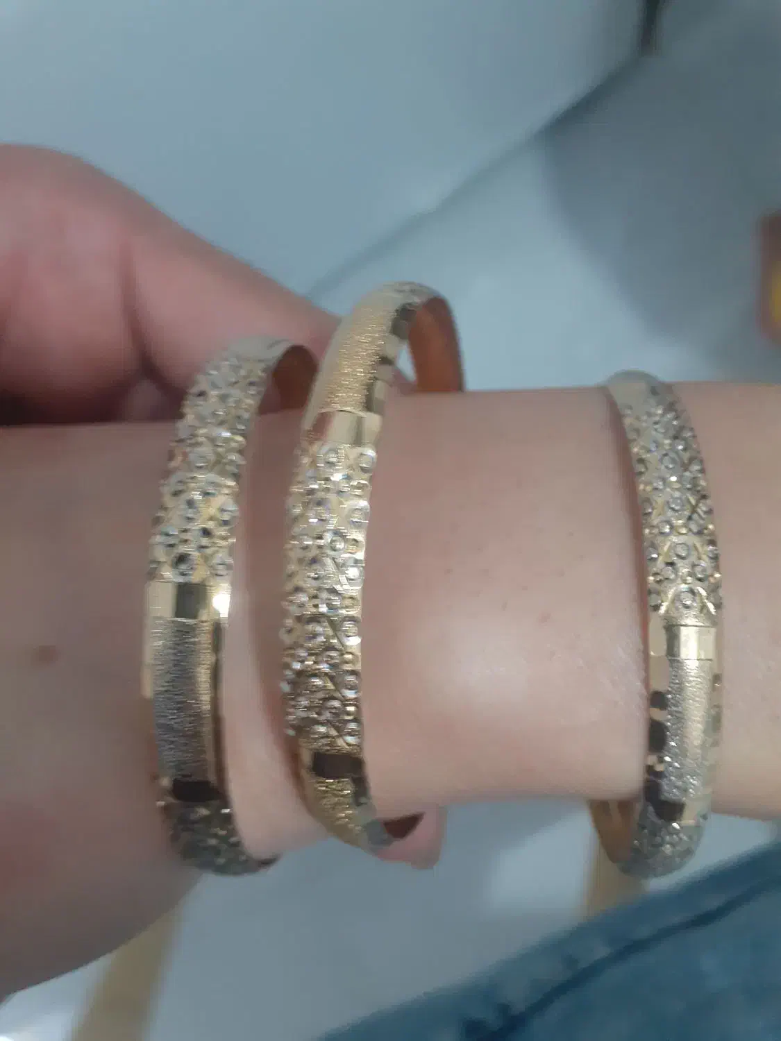 النگو طلا سایز۱ فروش فوری|جواهرات|تربت جام, بیست متری منبع آب|دیوار